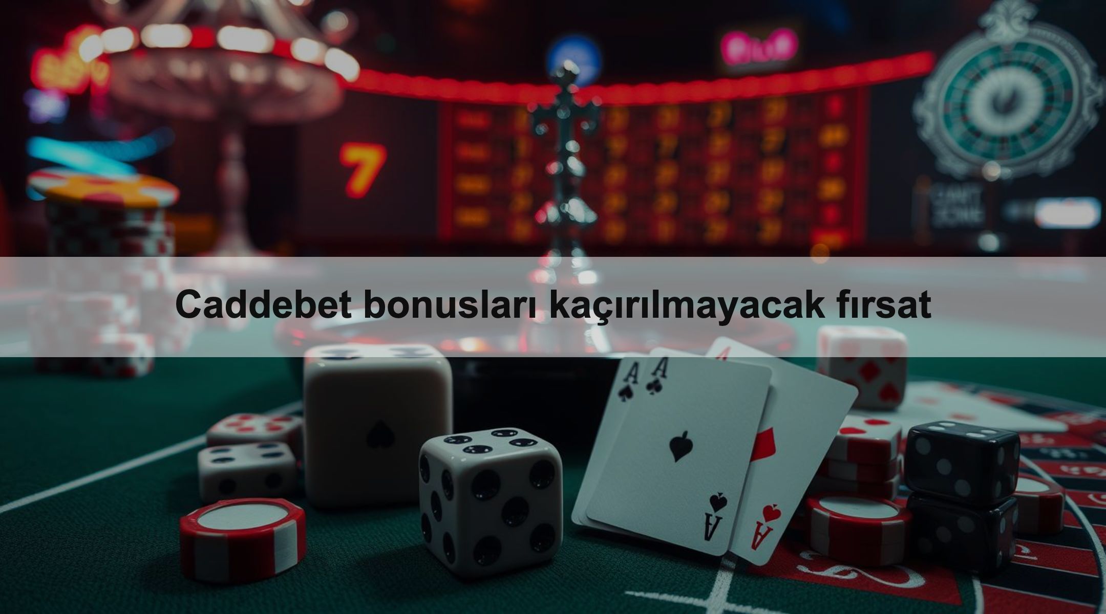 Caddebet bonusları kaçırılmayacak fırsat